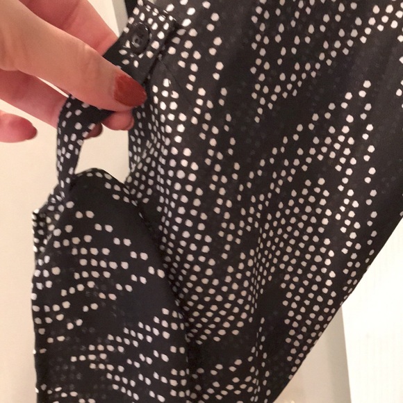 Black Chevron Blouse - Picture 4 of 4